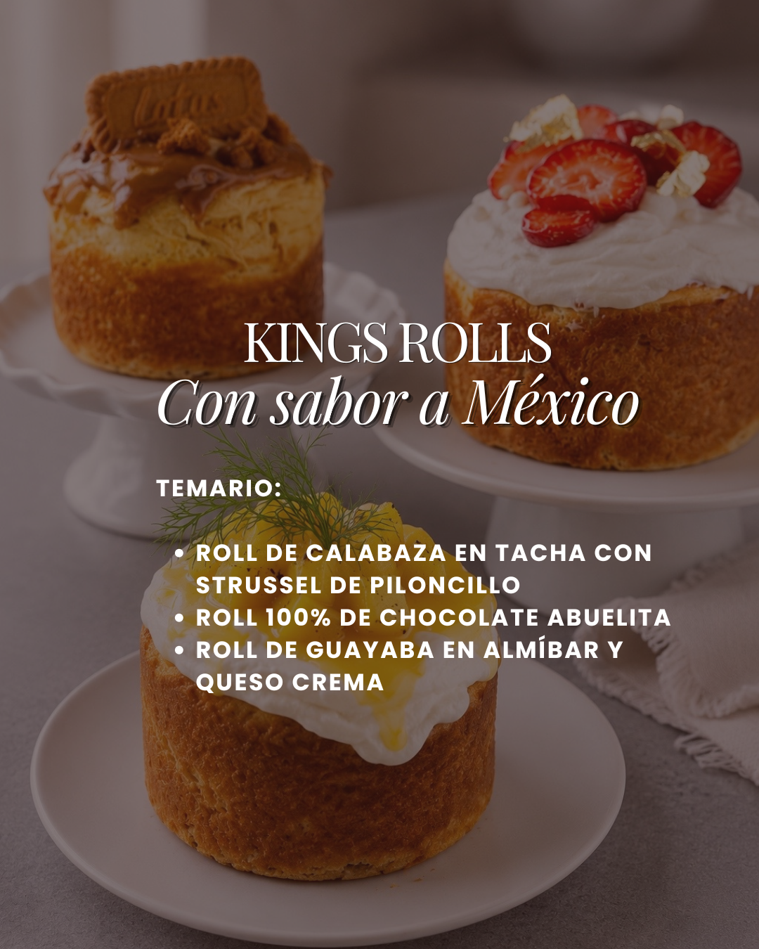 Kings Rolls con Sabor a México