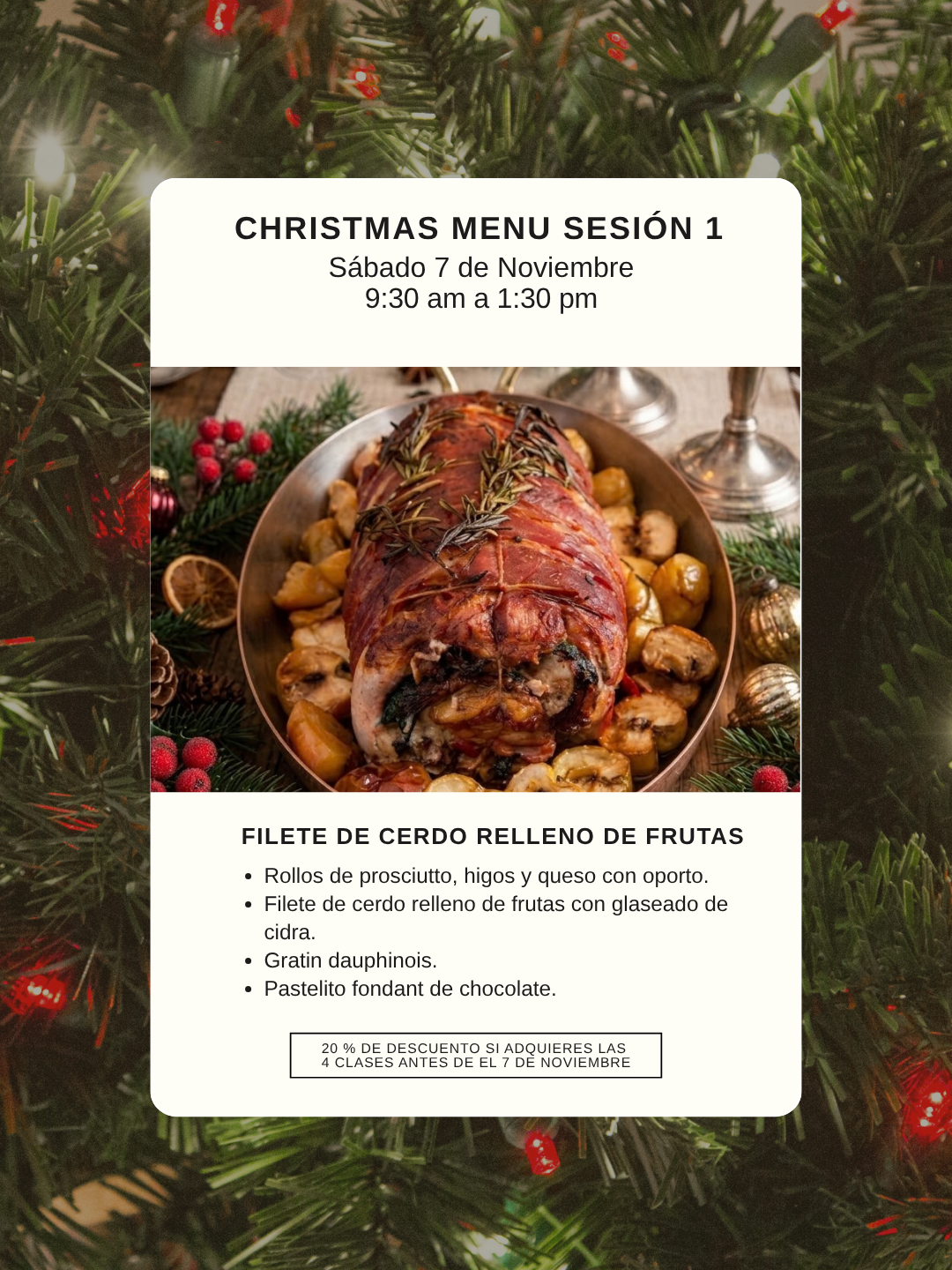 Christmas Season - Menús Navideños