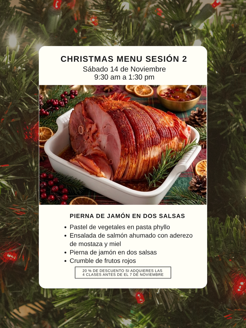 Christmas Season - Menús Navideños