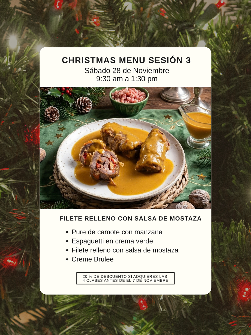 Christmas Season - Menús Navideños