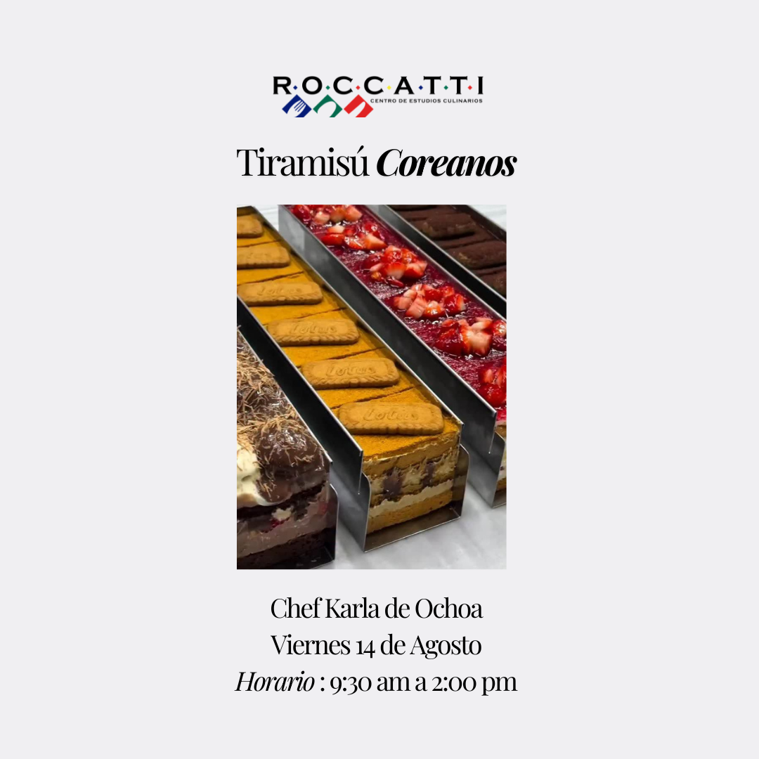 Tiramisú Coreanos