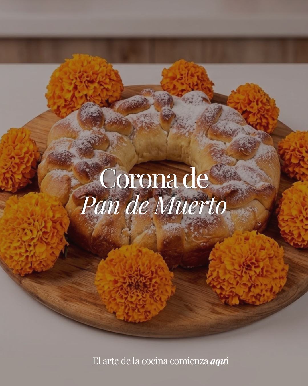 Corona de Pan de Muerto
